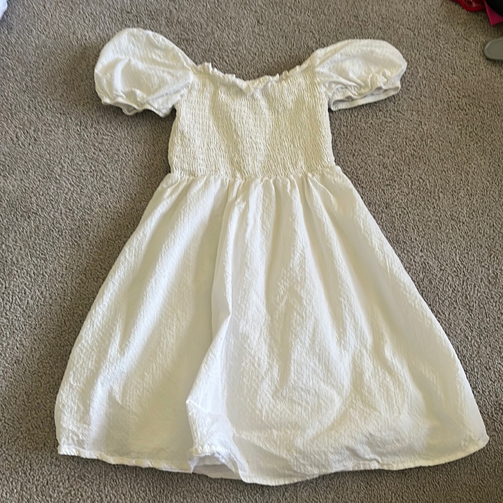 White dress